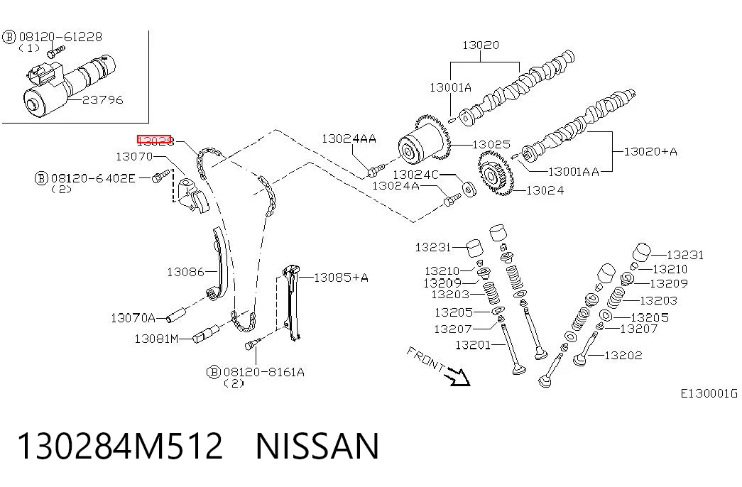 130284M512 Nissan/Infiniti