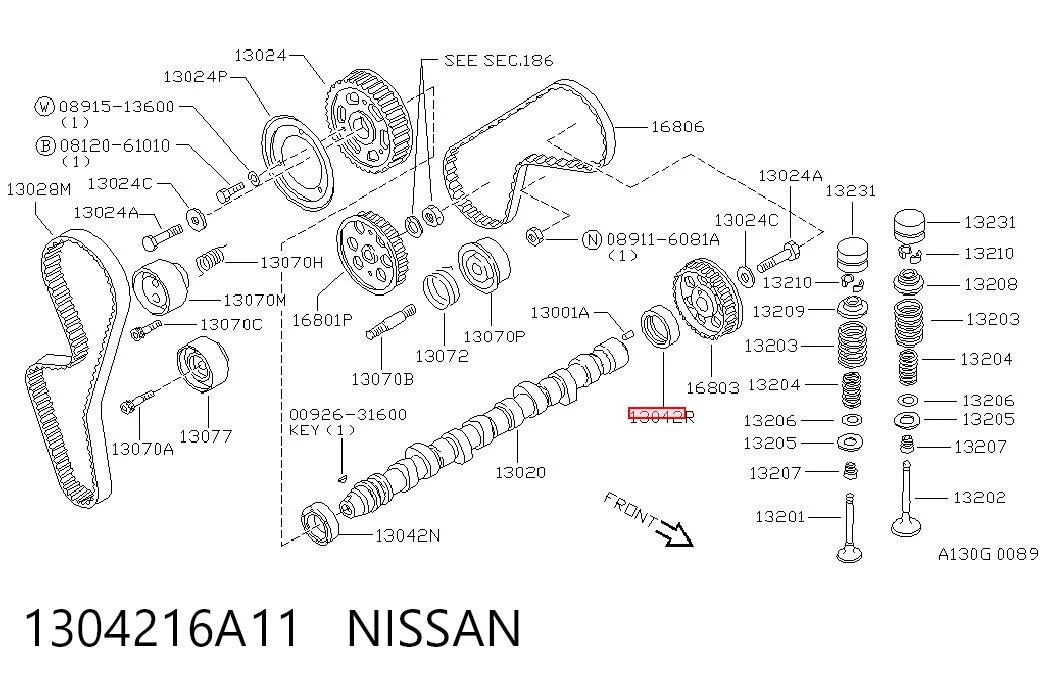 1304216A11 Nissan/Infiniti
