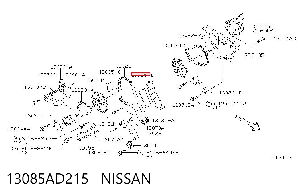 13085AD215 Nissan/Infiniti