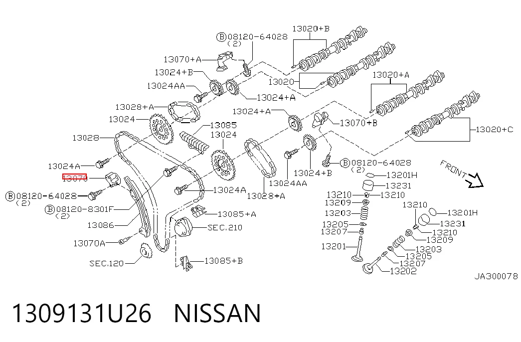 1309131U26 Nissan/Infiniti