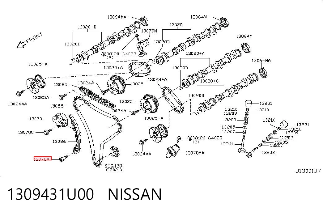 1309431U00 Nissan/Infiniti