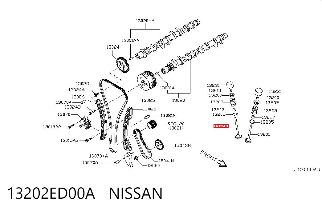 13202ED00A Nissan/Infiniti