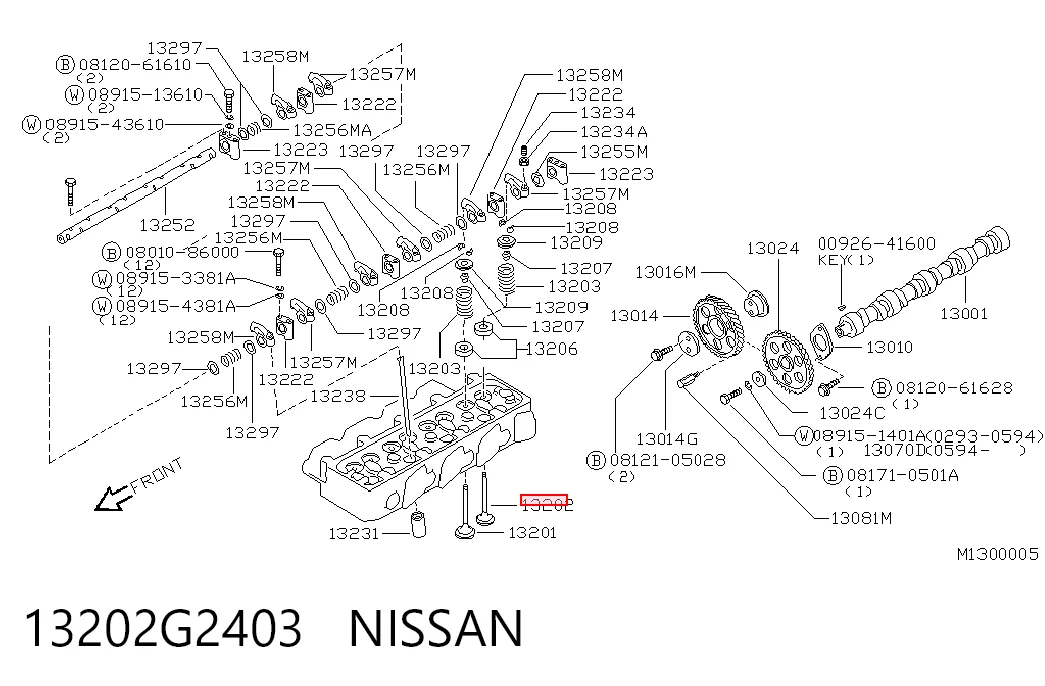 13202G2403 Nissan/Infiniti