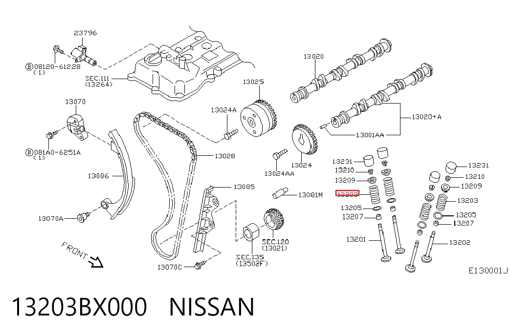 13203BX000 Nissan/Infiniti