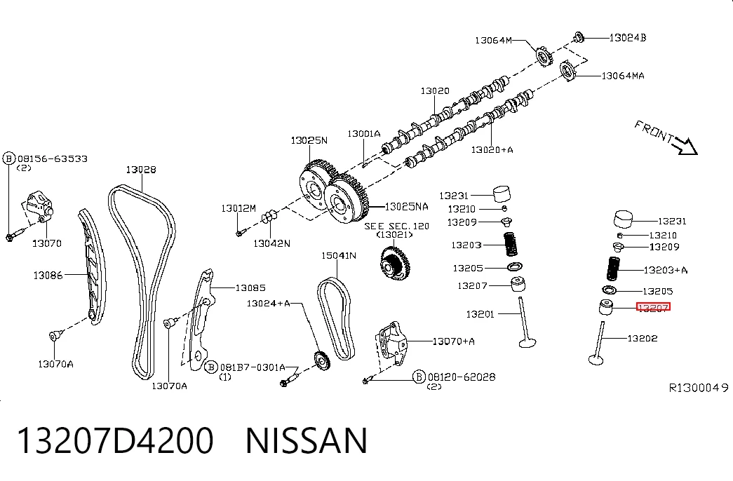 Compre Bucim de válvula (coletor de óleo), admissão/escape Nissan Primera 