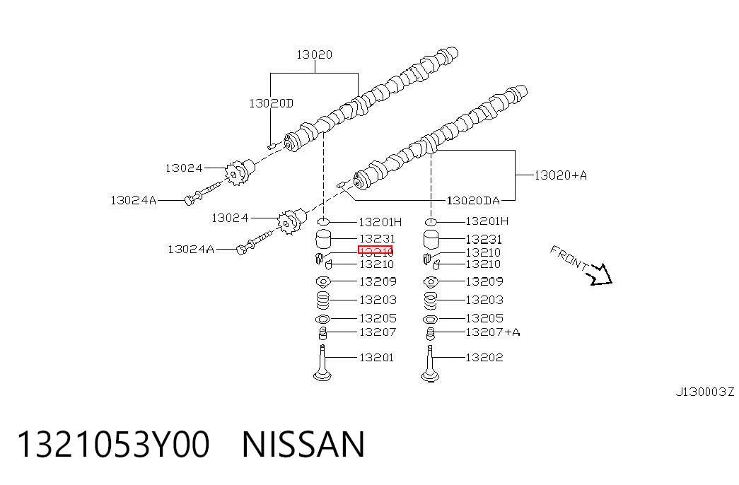 1321053Y00 Nissan/Infiniti
