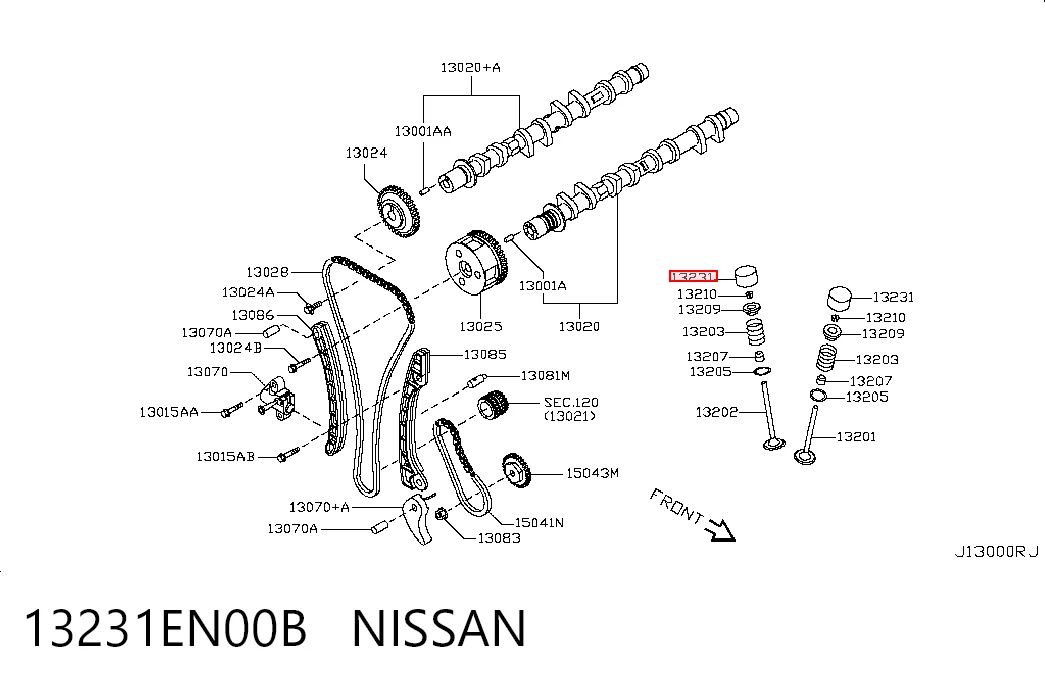 13231EN00B Nissan/Infiniti