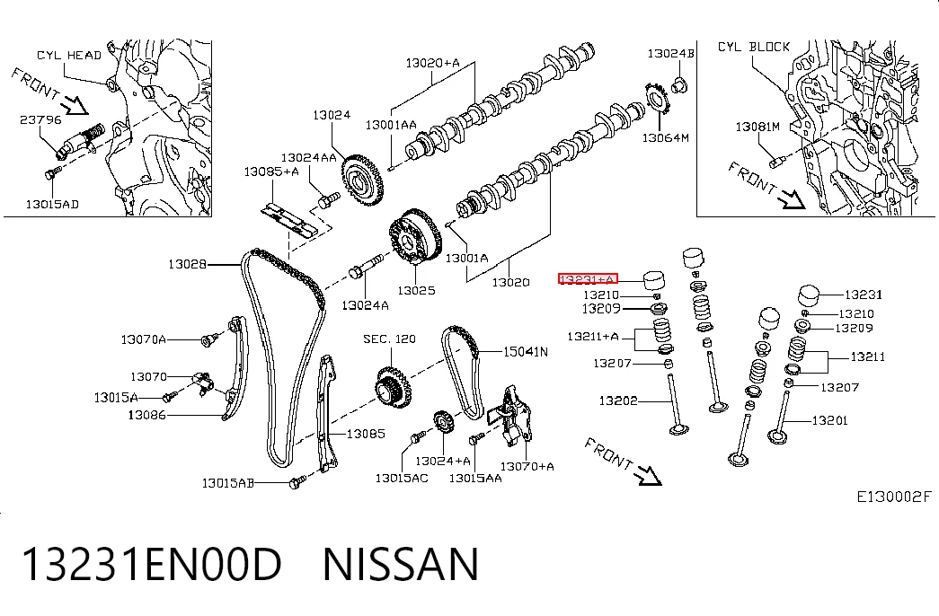 13231EN00D Nissan/Infiniti