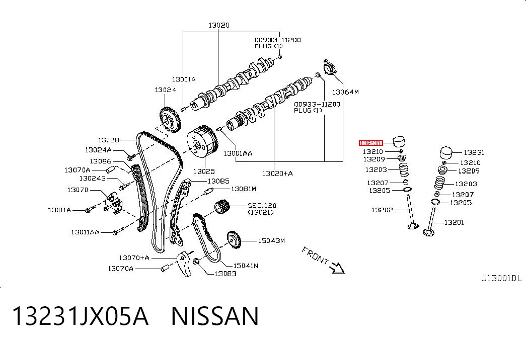 13231JX05A Nissan/Infiniti