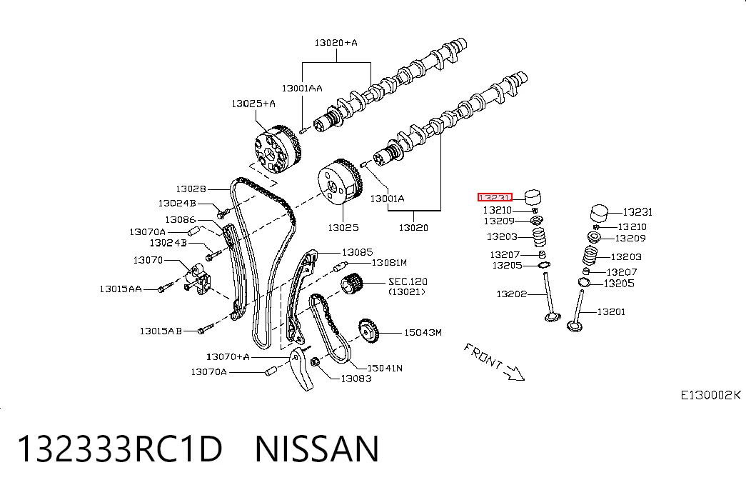 132333RC1D Nissan/Infiniti