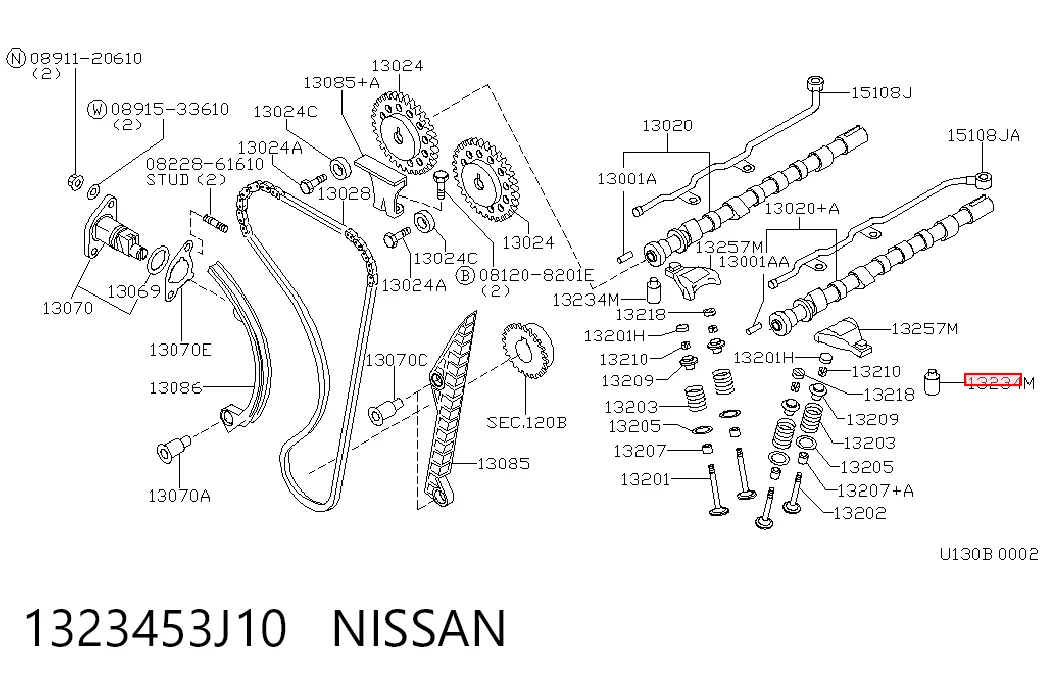 1323453J10 Nissan/Infiniti