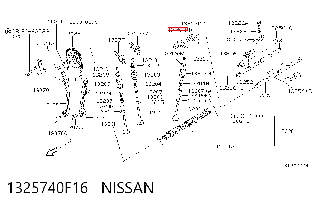 Compensador hidrâulico (empurrador hidrâulico), empurrador de válvulas para Ford Maverick  UDS, UNS