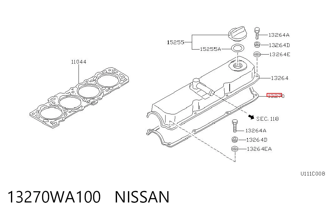 13270WA100 Nissan/Infiniti