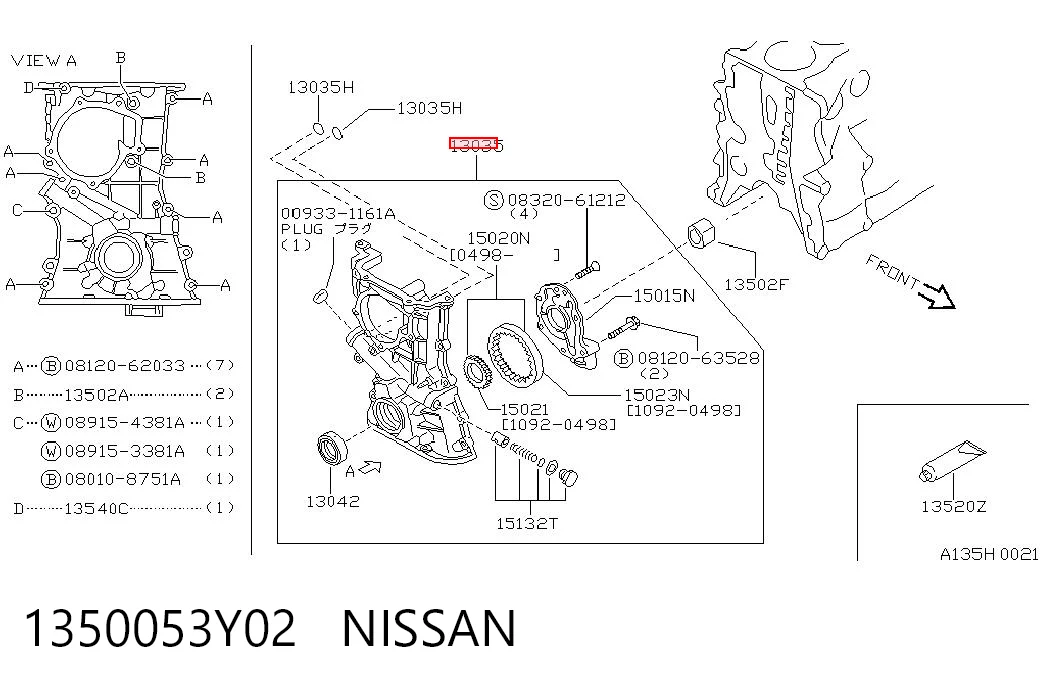 Compre Bomba de óleo Nissan Primera 