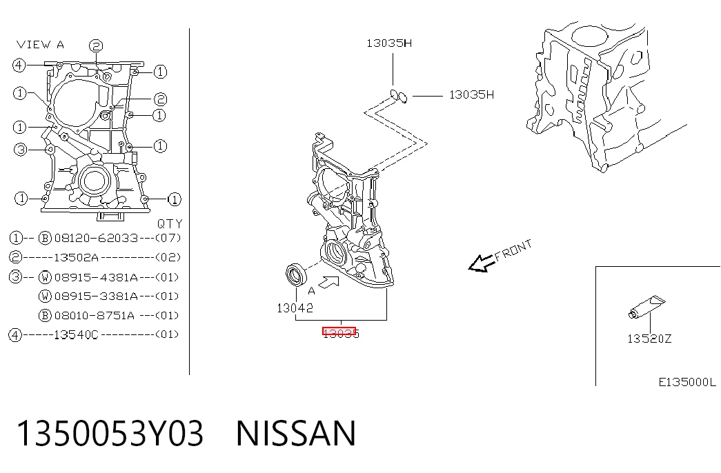 Bomba de óleo Nissan Primera preço, a partir de 191,20 USD