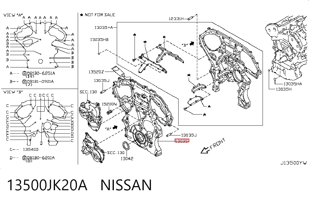 13500JK20A Nissan/Infiniti