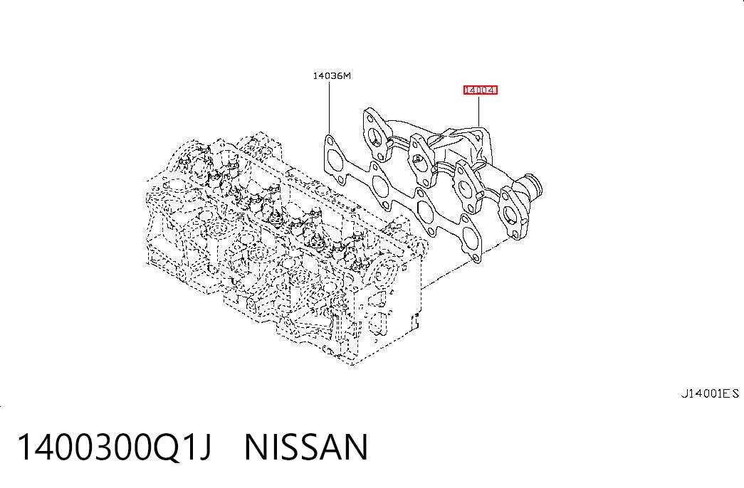 1400300Q1J Nissan/Infiniti