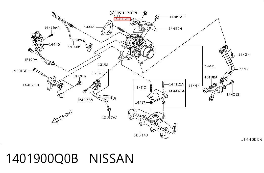 1401900Q0B Nissan/Infiniti