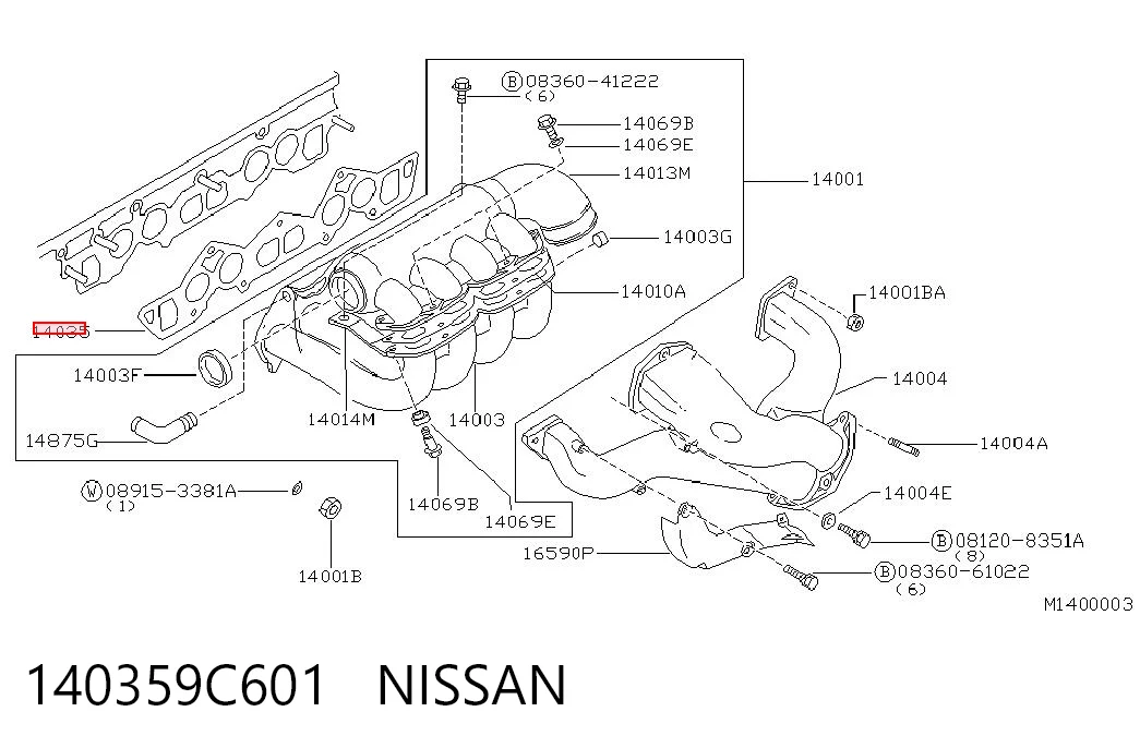 140359C601 Nissan/Infiniti