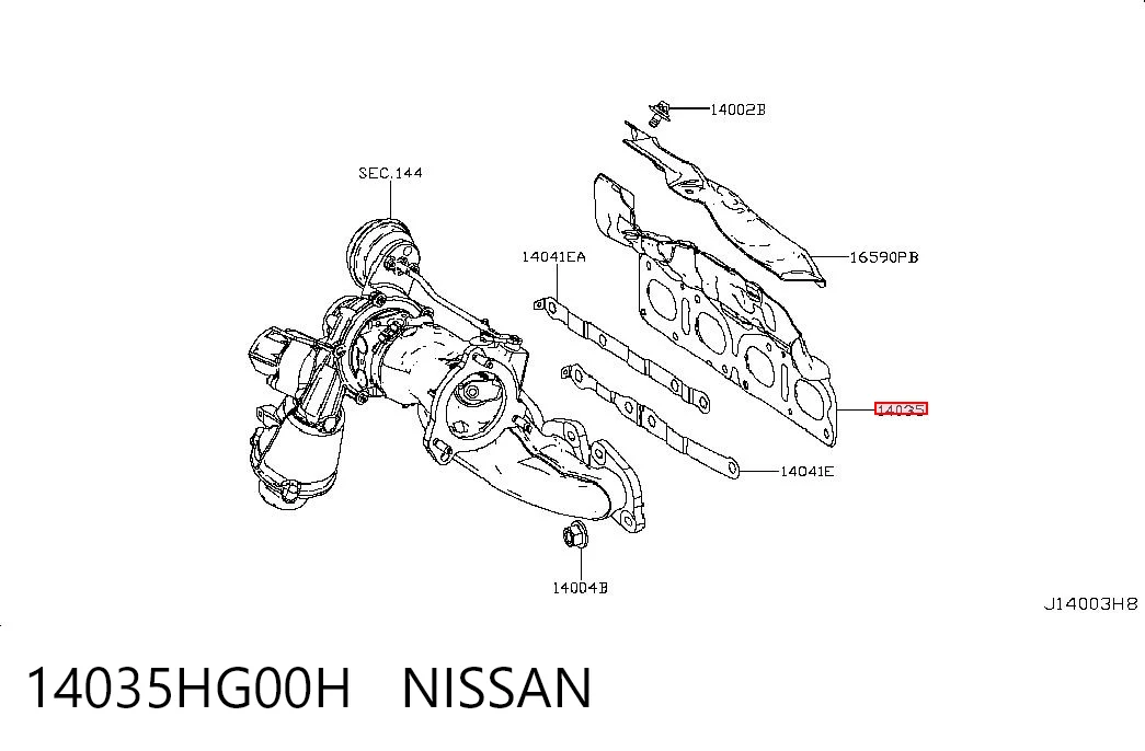 14035HG00H Nissan/Infiniti