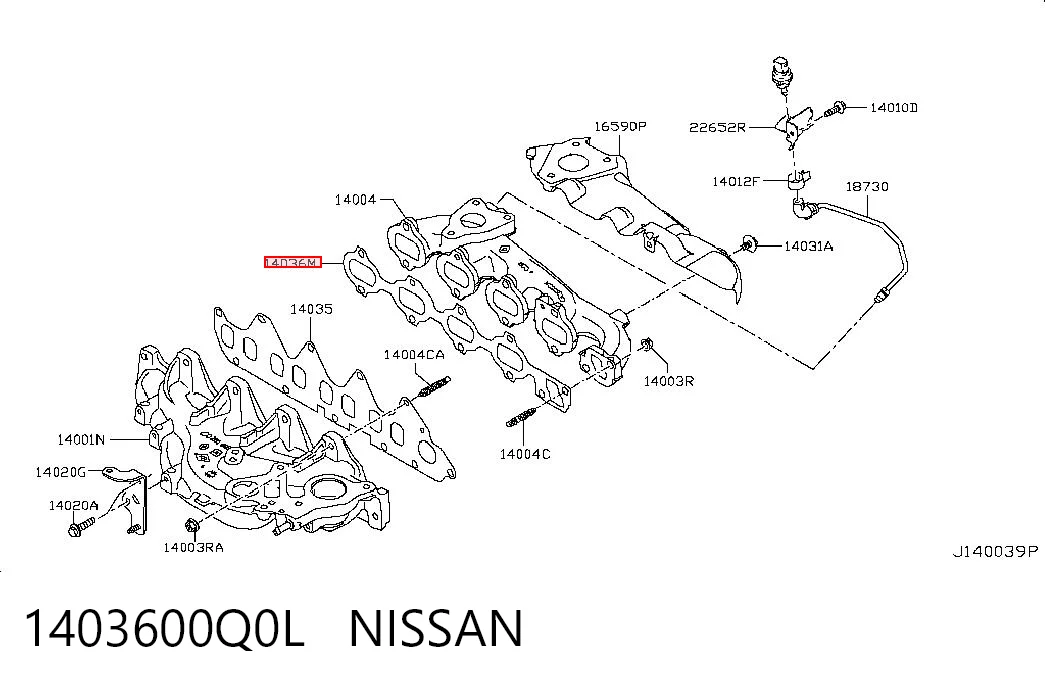 1403600Q0L Nissan/Infiniti
