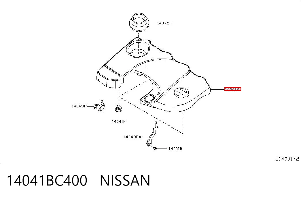 Tampa de motor decorativa Nissan Note  E11 ao melhor preço