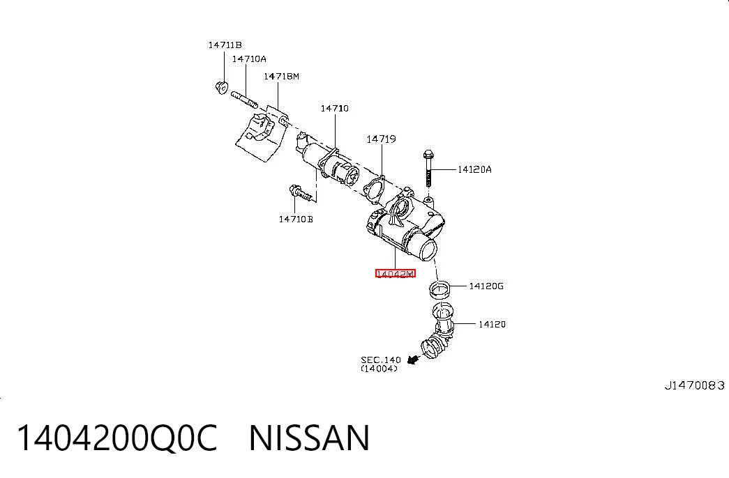 1404200Q0C Nissan/Infiniti