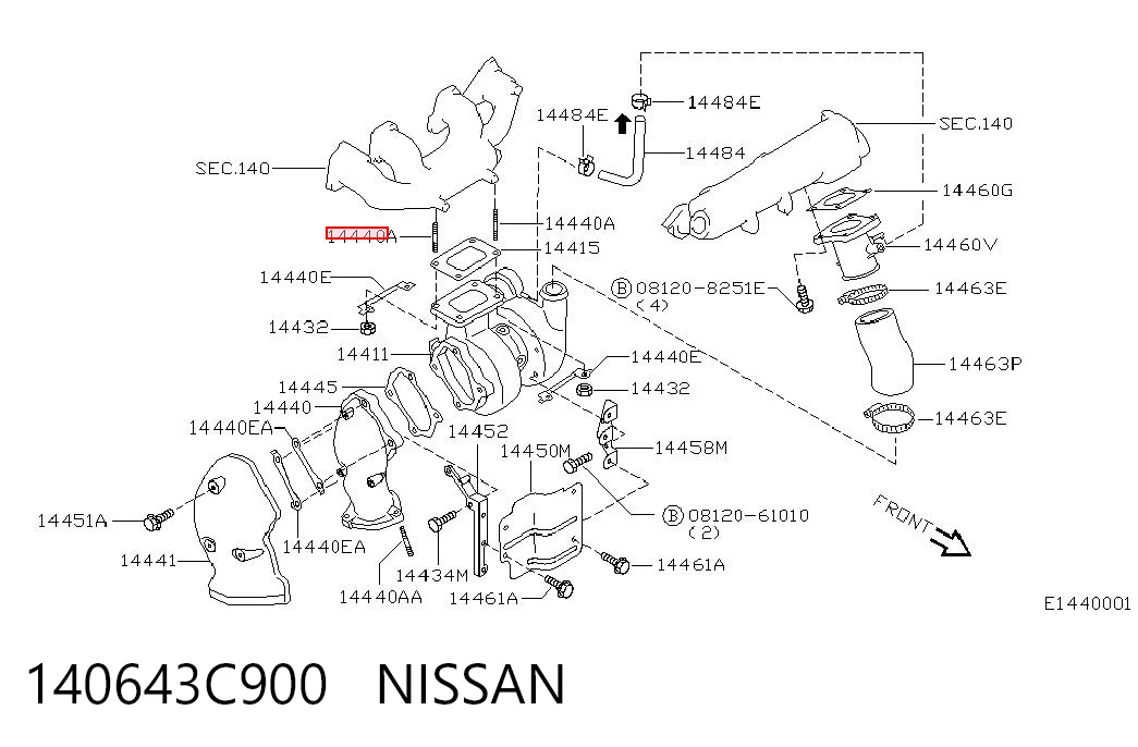 140643C900 Nissan/Infiniti