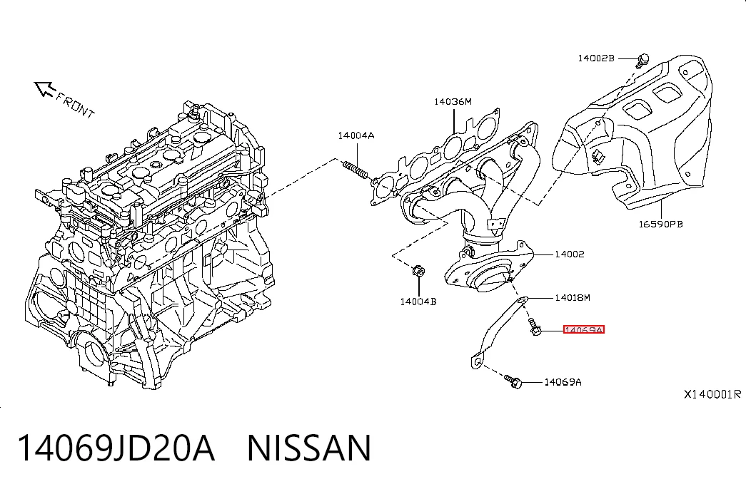 14069JD20A Nissan/Infiniti