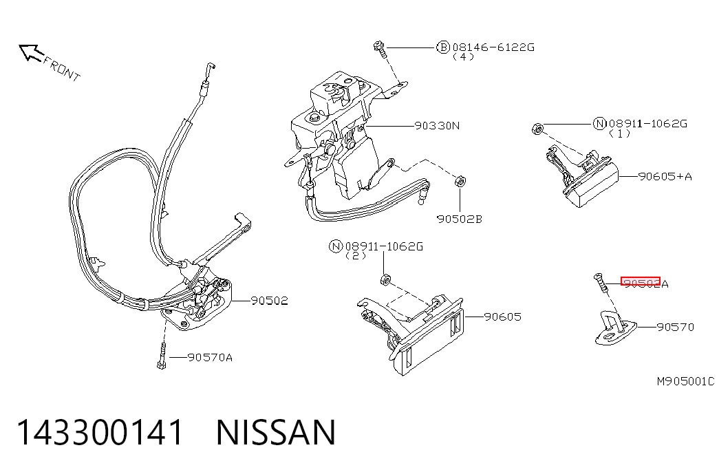 143300141 Nissan/Infiniti