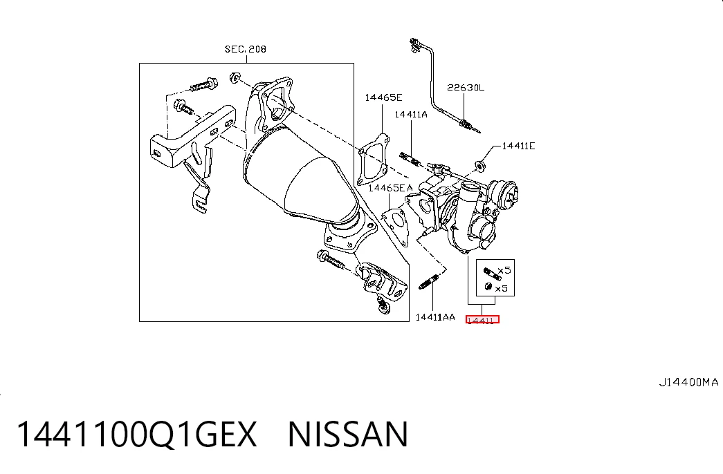 54399700087R DTS Turbina