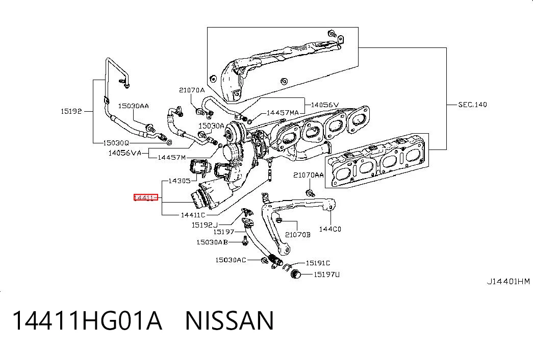 Turbina Infiniti Q50  V37