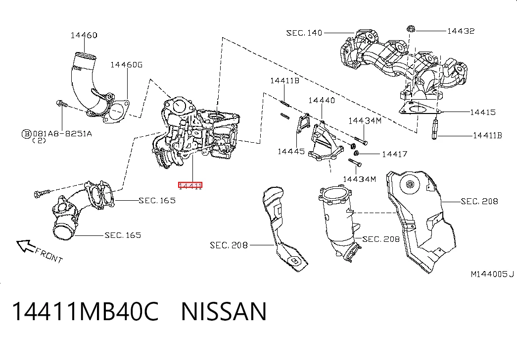 Turbina para Nissan Cabstar NT400 F24M