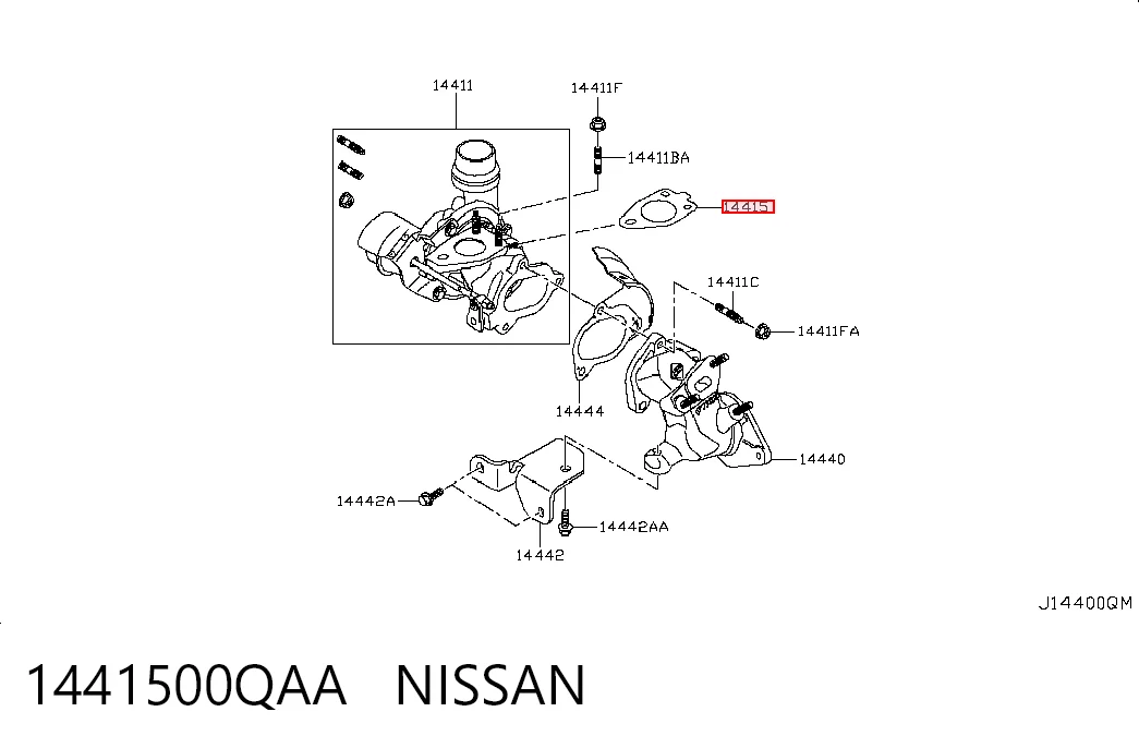 1441500QAA Nissan/Infiniti