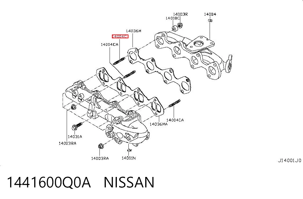 1441600Q0A Nissan/Infiniti