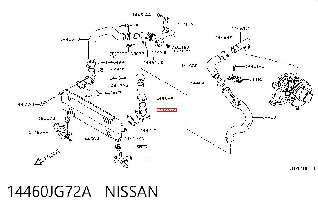 14460JG72A Nissan/Infiniti