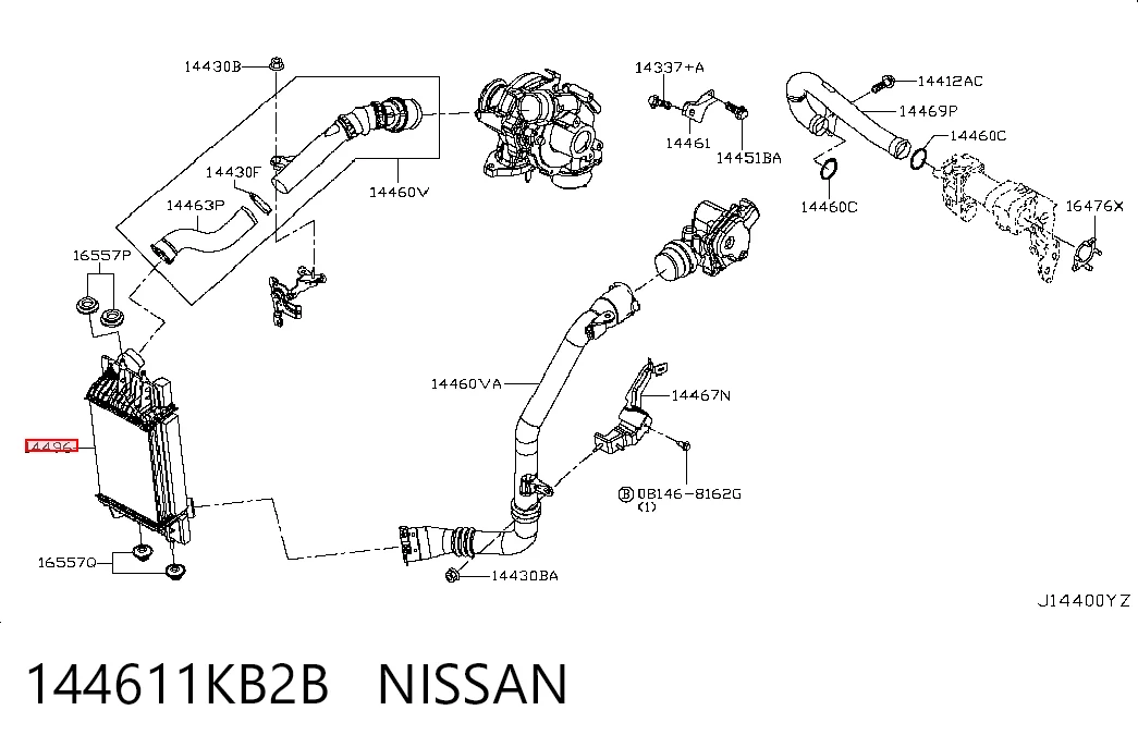 Radiador de intercooler Nissan JUKE preço, a partir de 168,55 USD