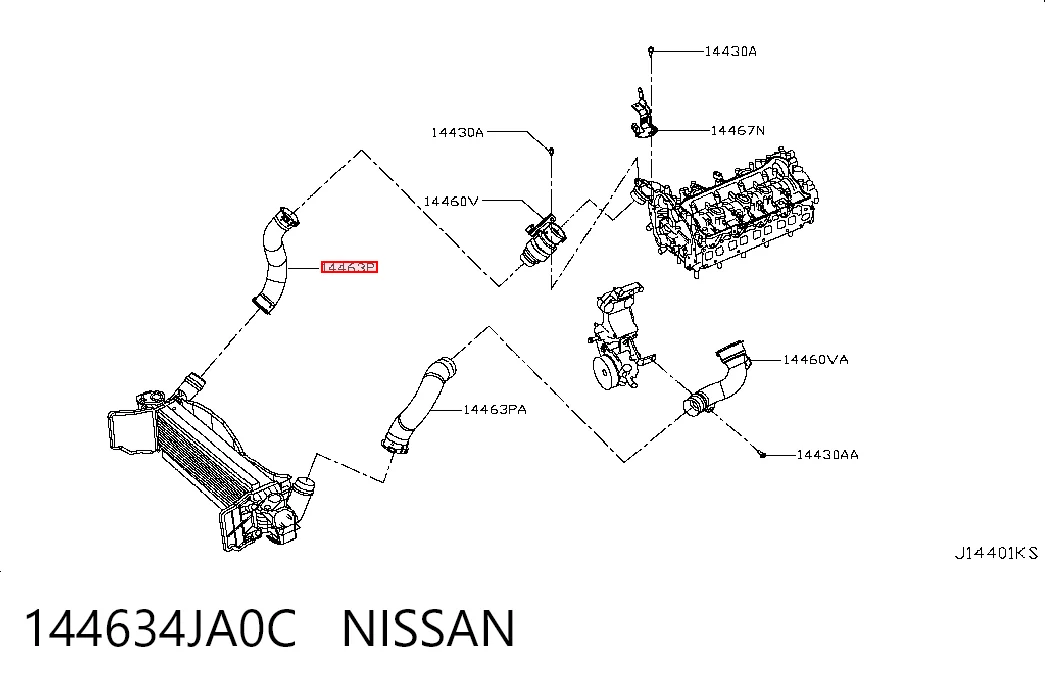 144634JA0C Nissan/Infiniti