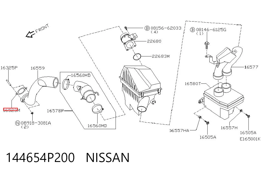 144654P200 Nissan/Infiniti