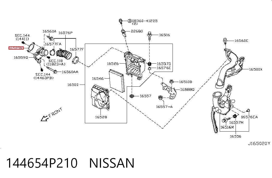 144654P210 Nissan/Infiniti