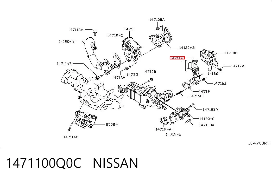 1471100Q0C Nissan/Infiniti