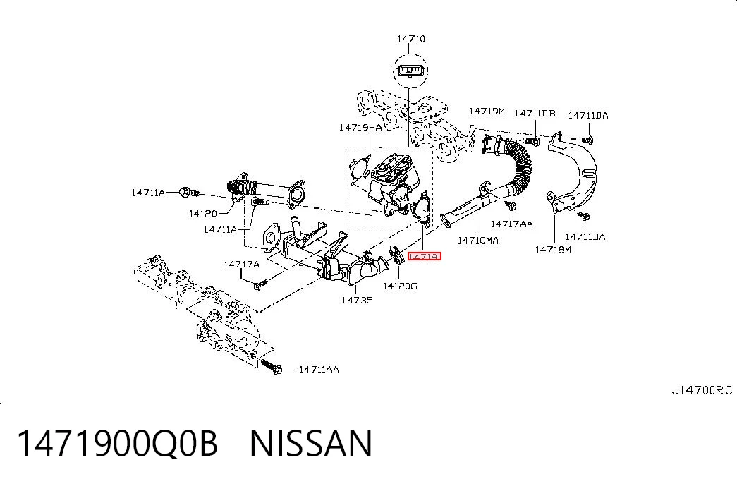 1471900Q0B Nissan/Infiniti