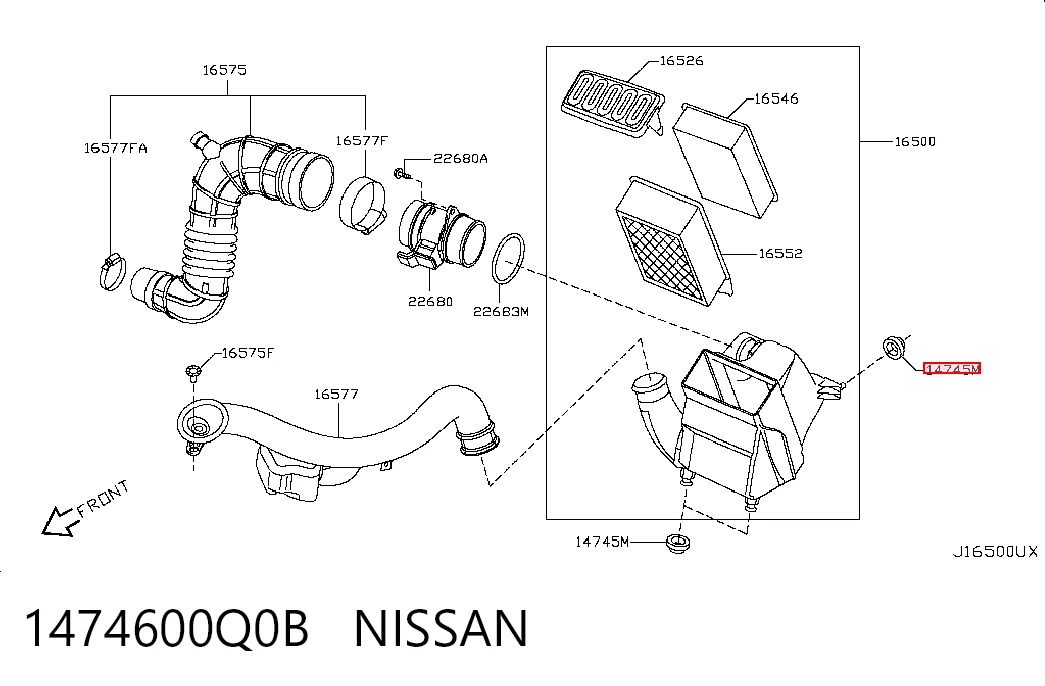 1474600Q0B Nissan/Infiniti