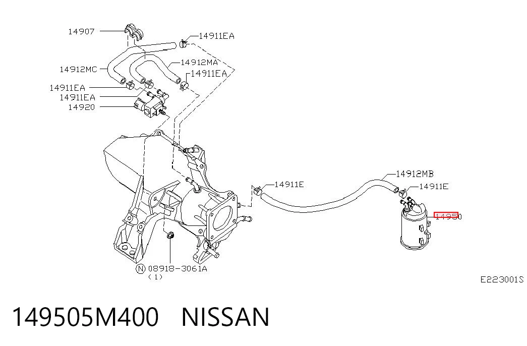 149505M400 Nissan/Infiniti