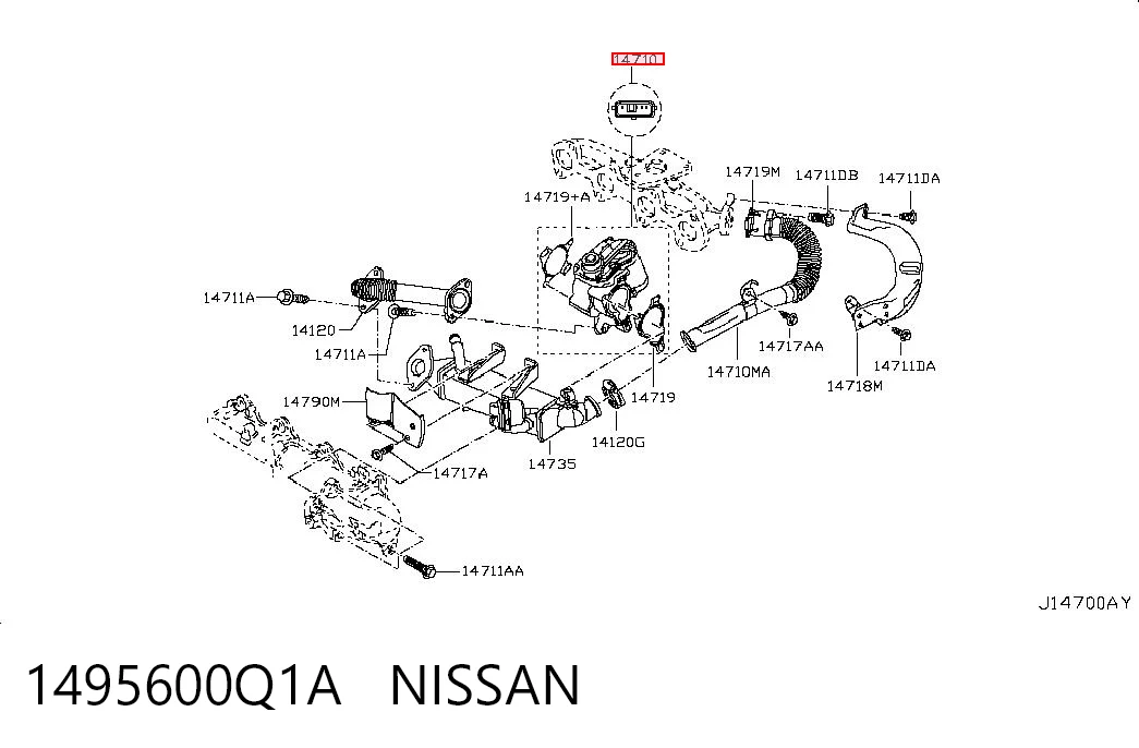 1495600Q1A Nissan/Infiniti