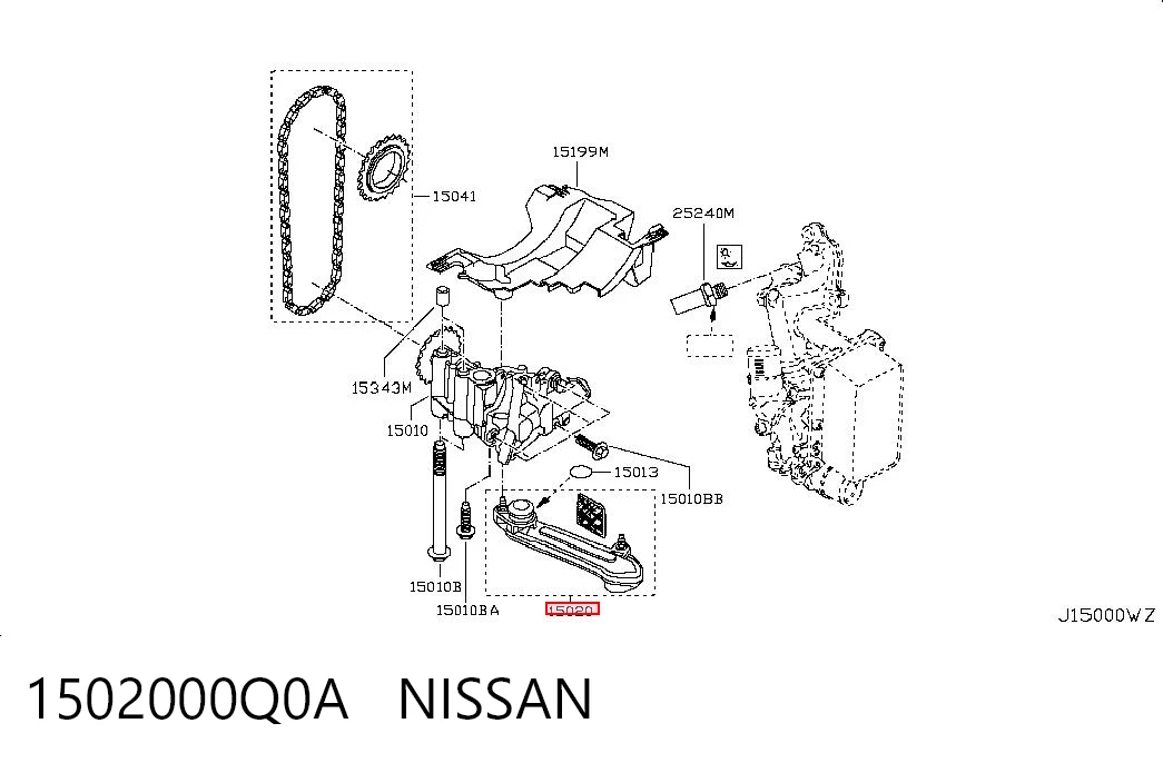 1502000Q0A Nissan/Infiniti