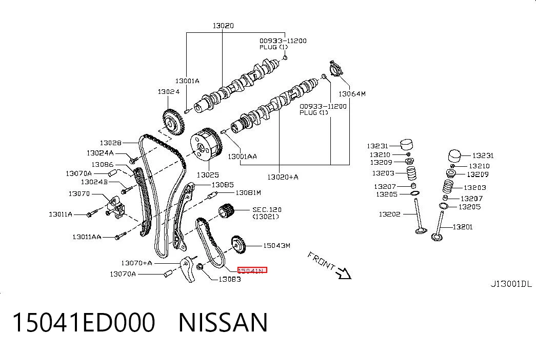 15041ED000 Nissan/Infiniti