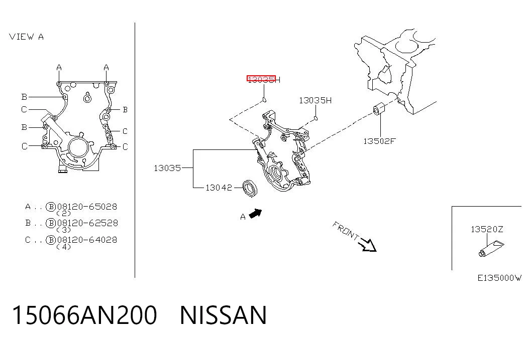 15066AN200 Nissan/Infiniti