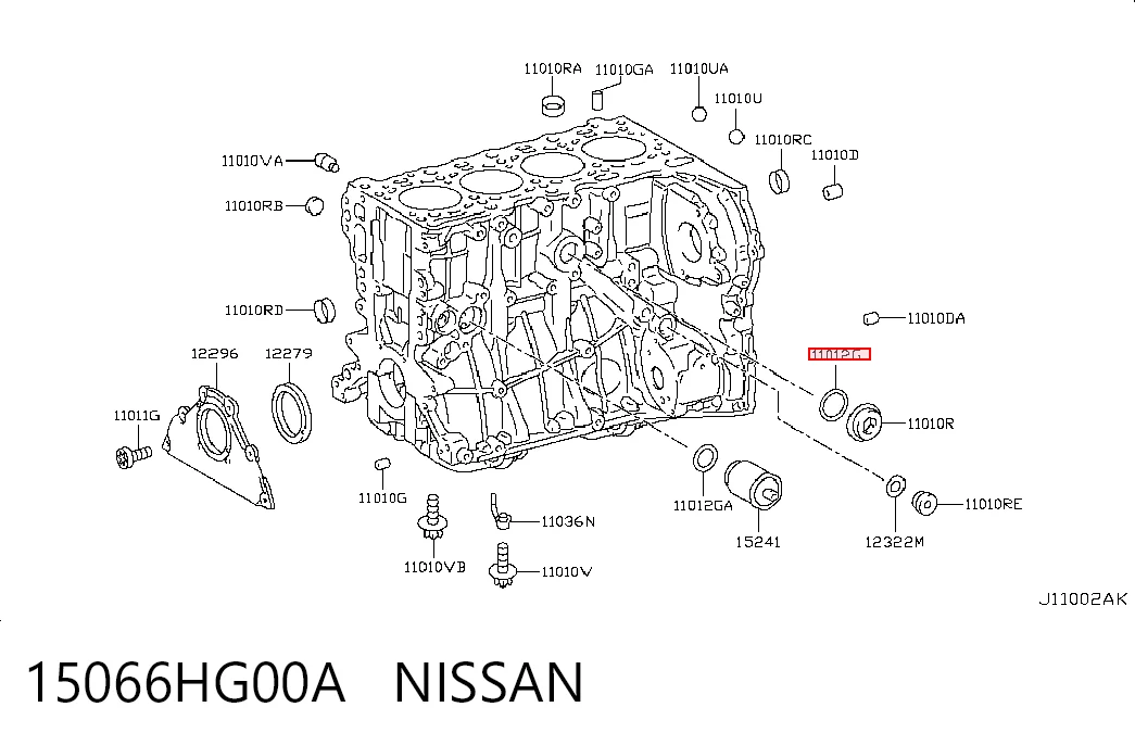 69977548 VAG Anel de vedação, universal