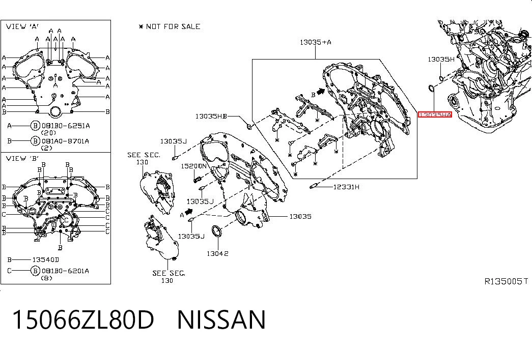 15066ZL80D Nissan/Infiniti